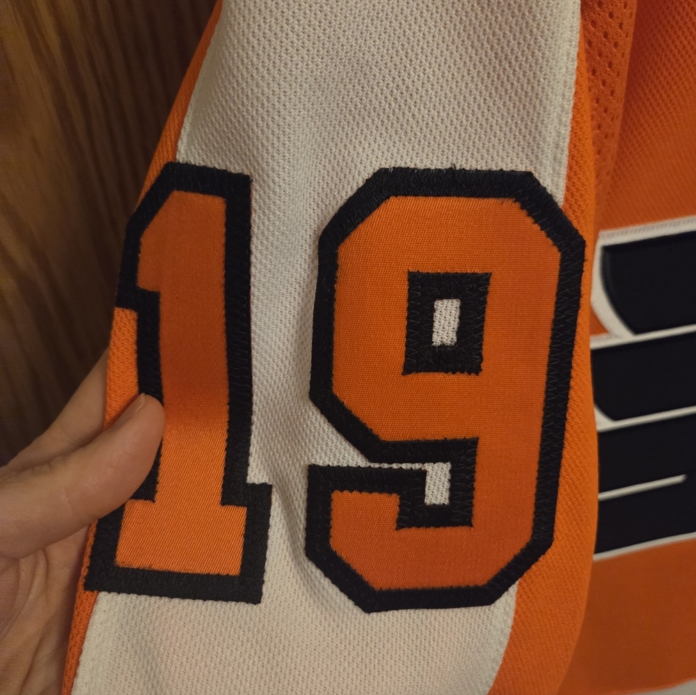 Adidas Philadelphia Flyers Nolan Patrick Jersey Sz 50 Medium Men's NHL - Picture 8 of 14